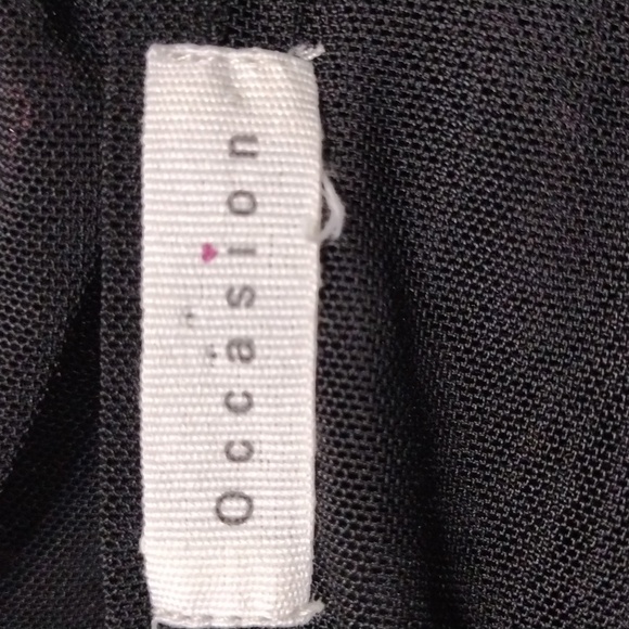 Occasion Edgy Black Mesh Embellished Graphic Top Short Sleeve GIRL BOSS Tee M - Picture 9 of 10